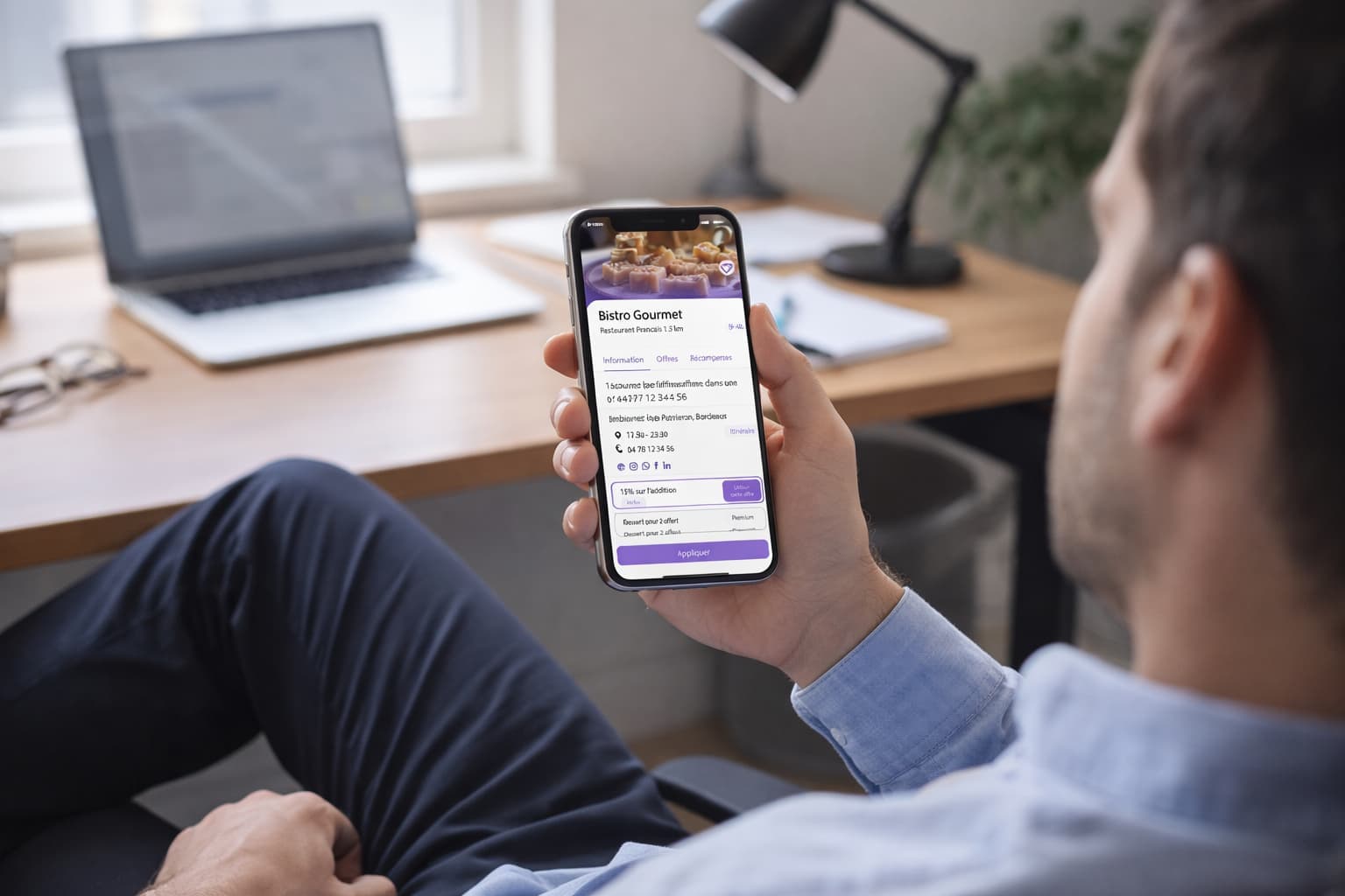 Application PLIZZI pour entreprises